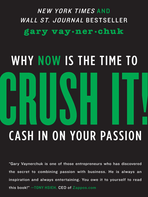 Title details for Crush It! by Gary Vaynerchuk - Wait list